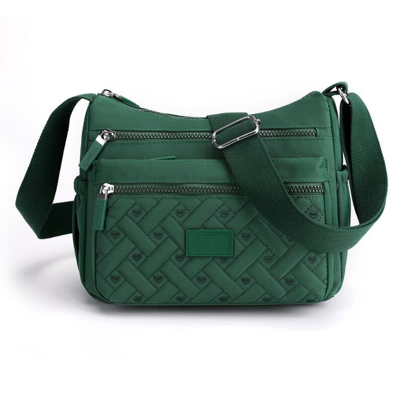 Sac Messenger Luxe en Nylon Imperméable avec Bandoulière Ajustable