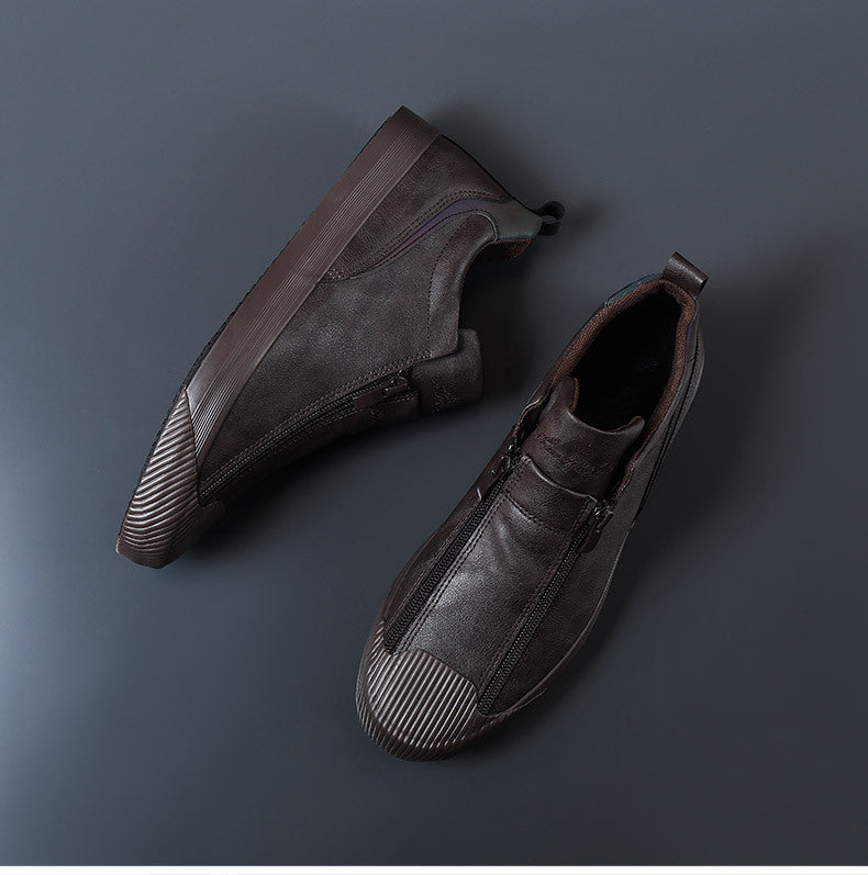Luxe - Bottines en cuir raffinées pour homme