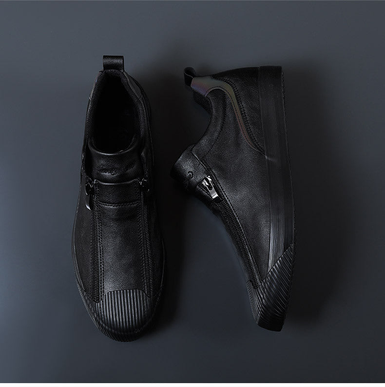 Luxe - Bottines en cuir raffinées pour homme