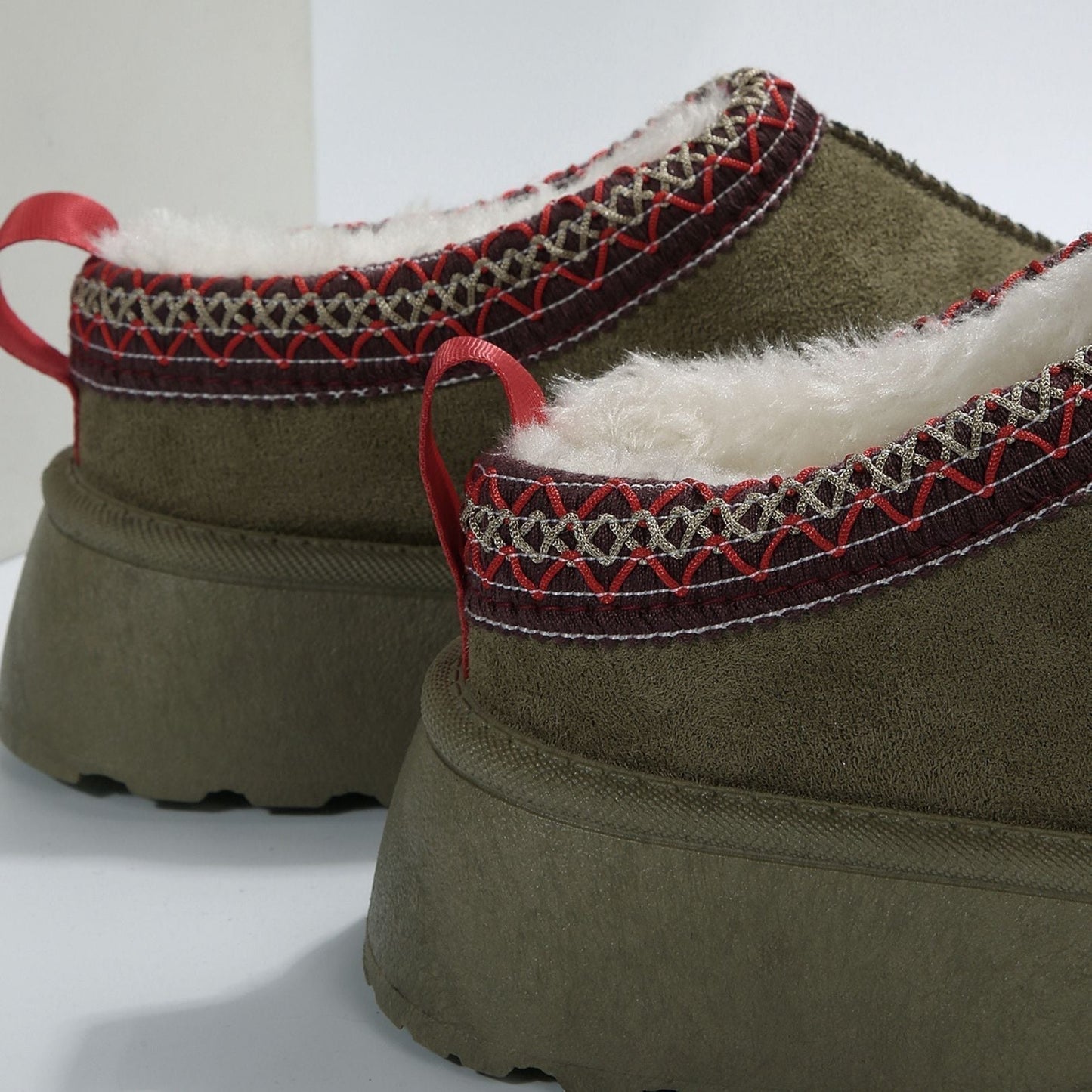 Soleil d'Hiver - Bottines en peau de mouton véritable