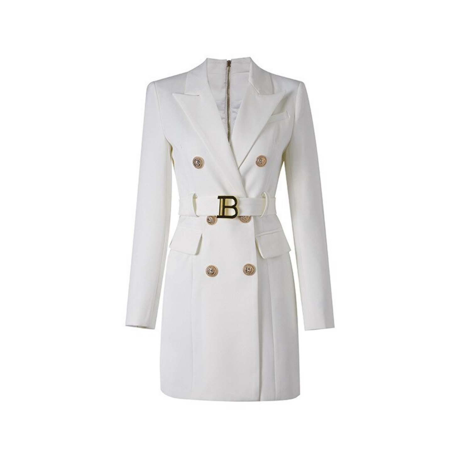 Luxe Élégance - Robe Blazer Sophistiquée et Contemporaine pour Femme
