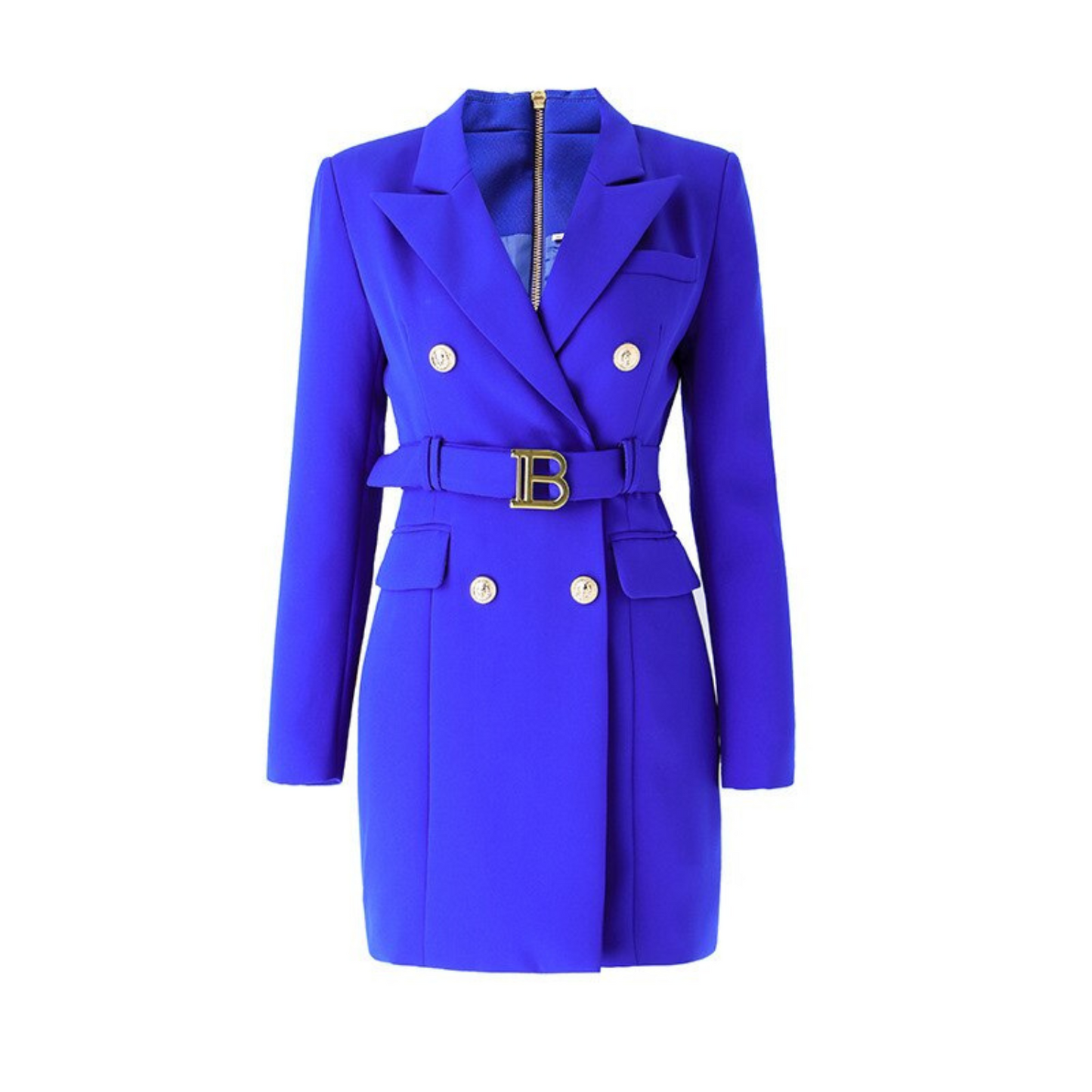 Luxe Élégance - Robe Blazer Sophistiquée et Contemporaine pour Femme