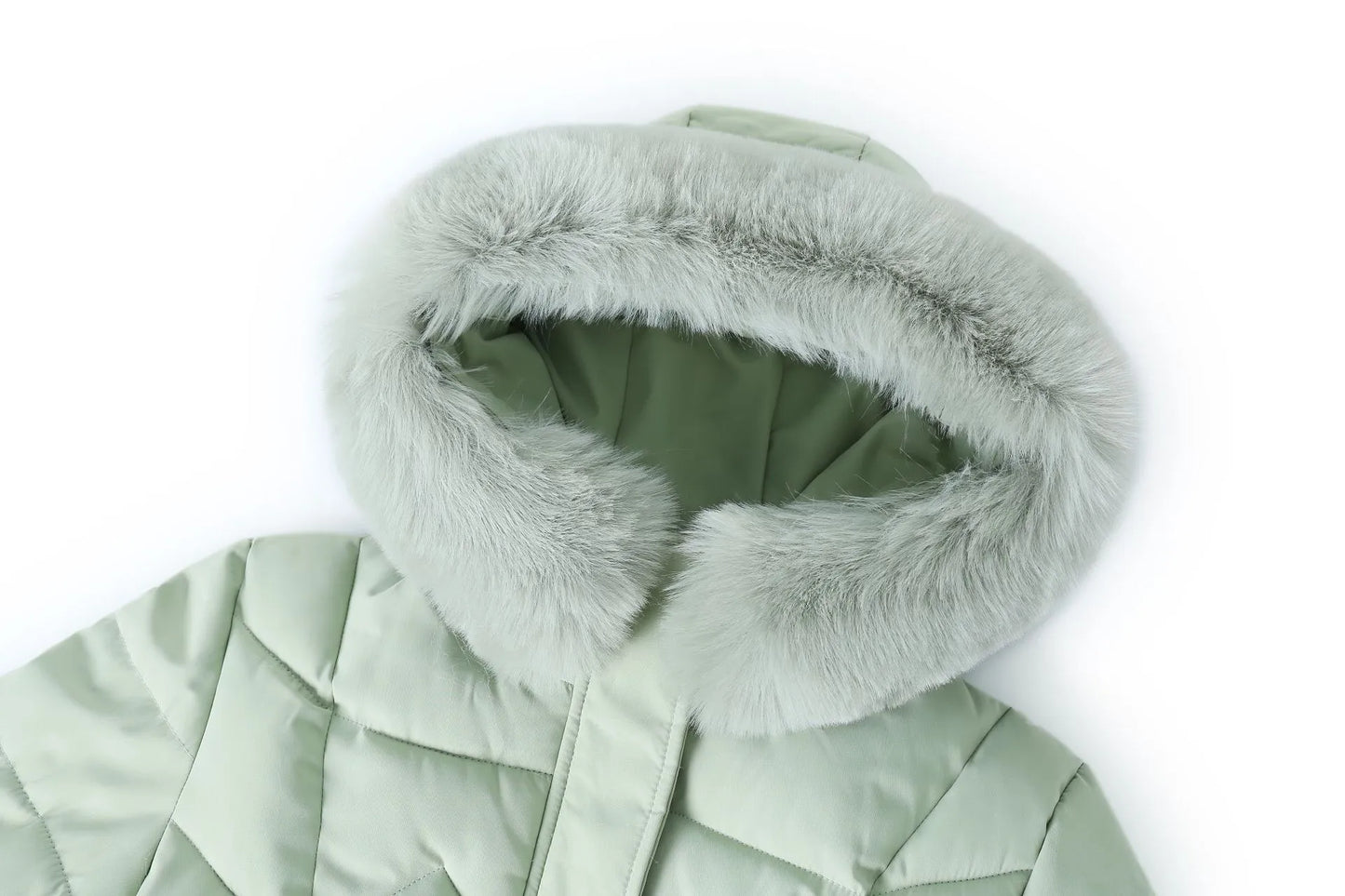 Manteau d'Hiver Élégant Long Enveloppant
