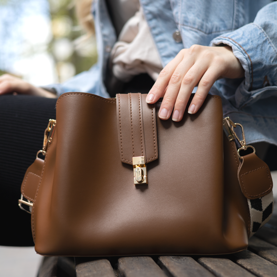 Sac en cuir Milan | Sac bandoulière en cuir véritable haut de gamme
