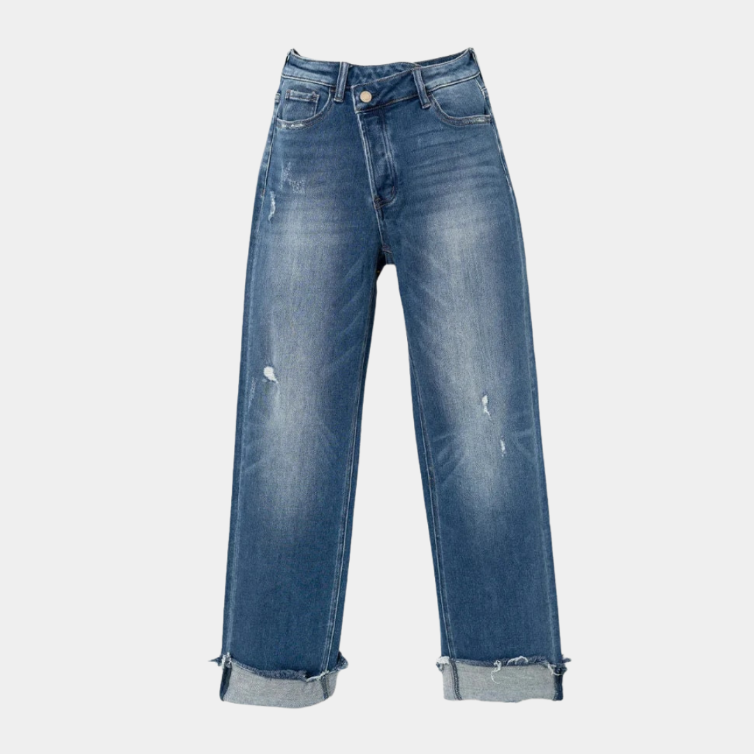 Jeans Élégance - Pantalon Confort Premium pour Femme