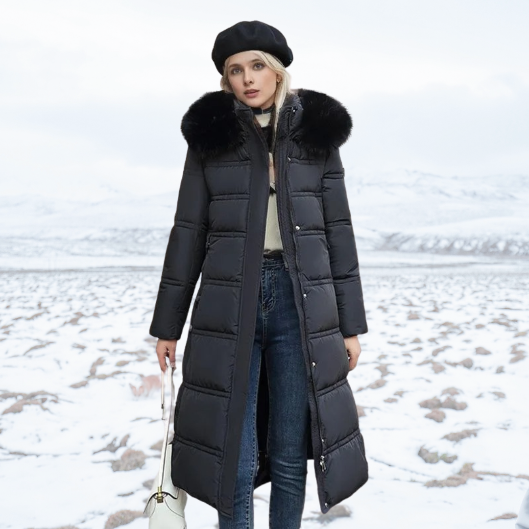 Manteau d'hiver Élégance Glacée Par Luminara