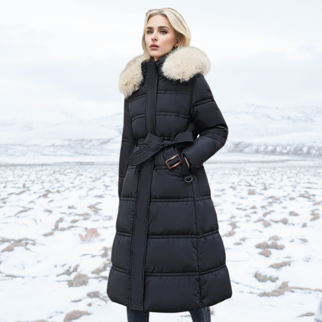 Manteau d'hiver Élégance Glacée Par Luminara