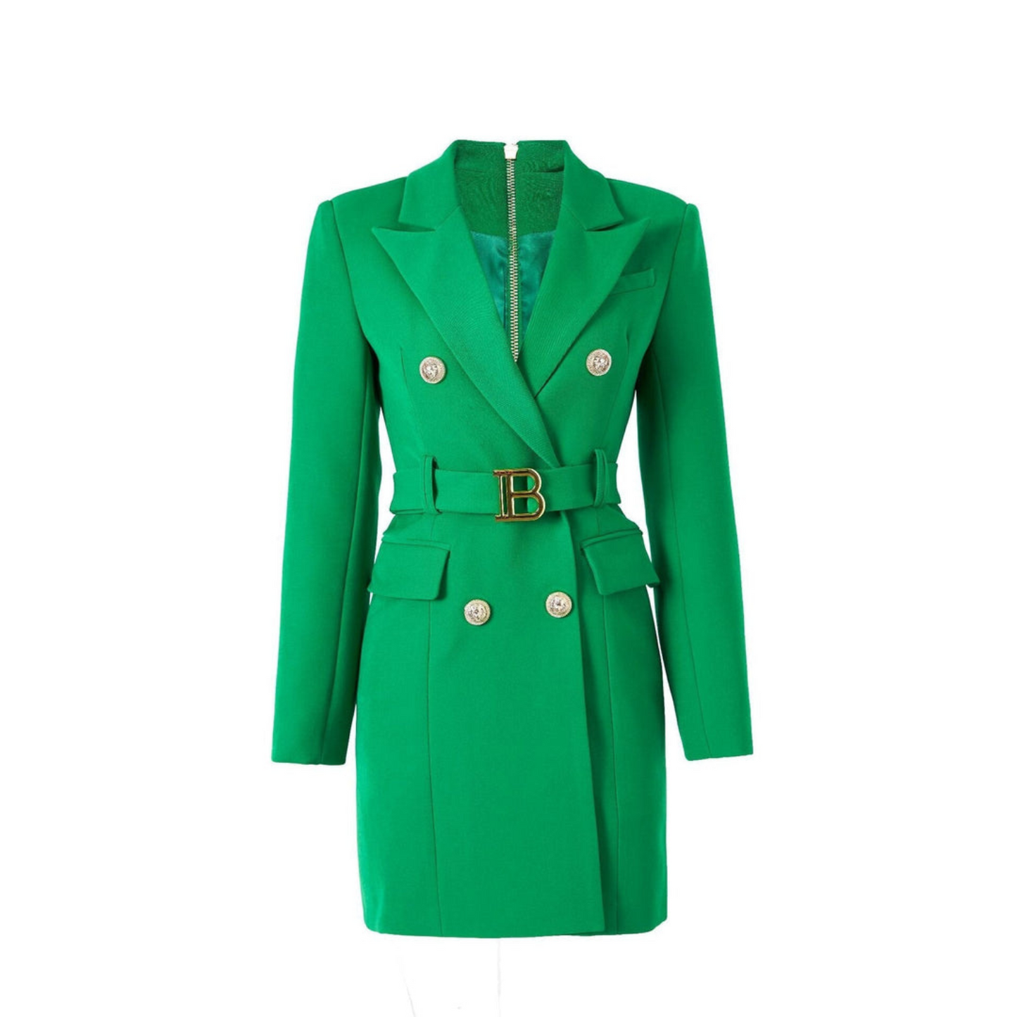 Luxe Élégance - Robe Blazer Sophistiquée et Contemporaine pour Femme