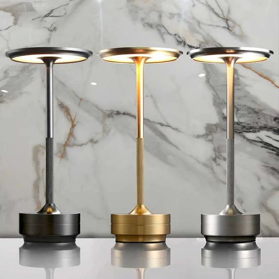 Lampe de Table LED Éclat Luxe | Éclairage Design