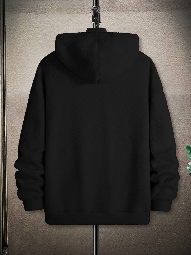 LuxeHood - Sweat-shirt en polaire avec capuche haut de gamme