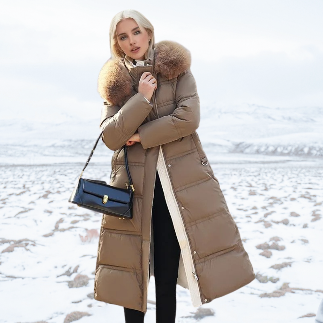 Manteau d'hiver Élégance Glacée Par Luminara