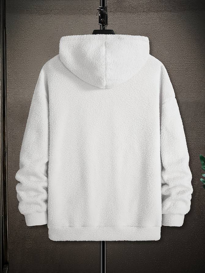 LuxeHood - Sweat-shirt en polaire avec capuche haut de gamme