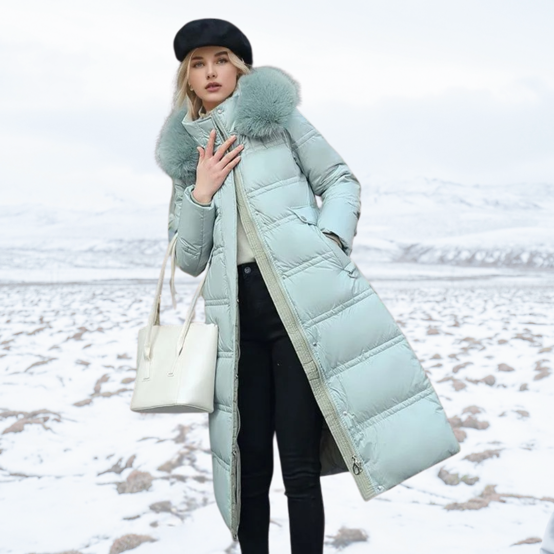 Manteau d'hiver Élégance Glacée Par Luminara