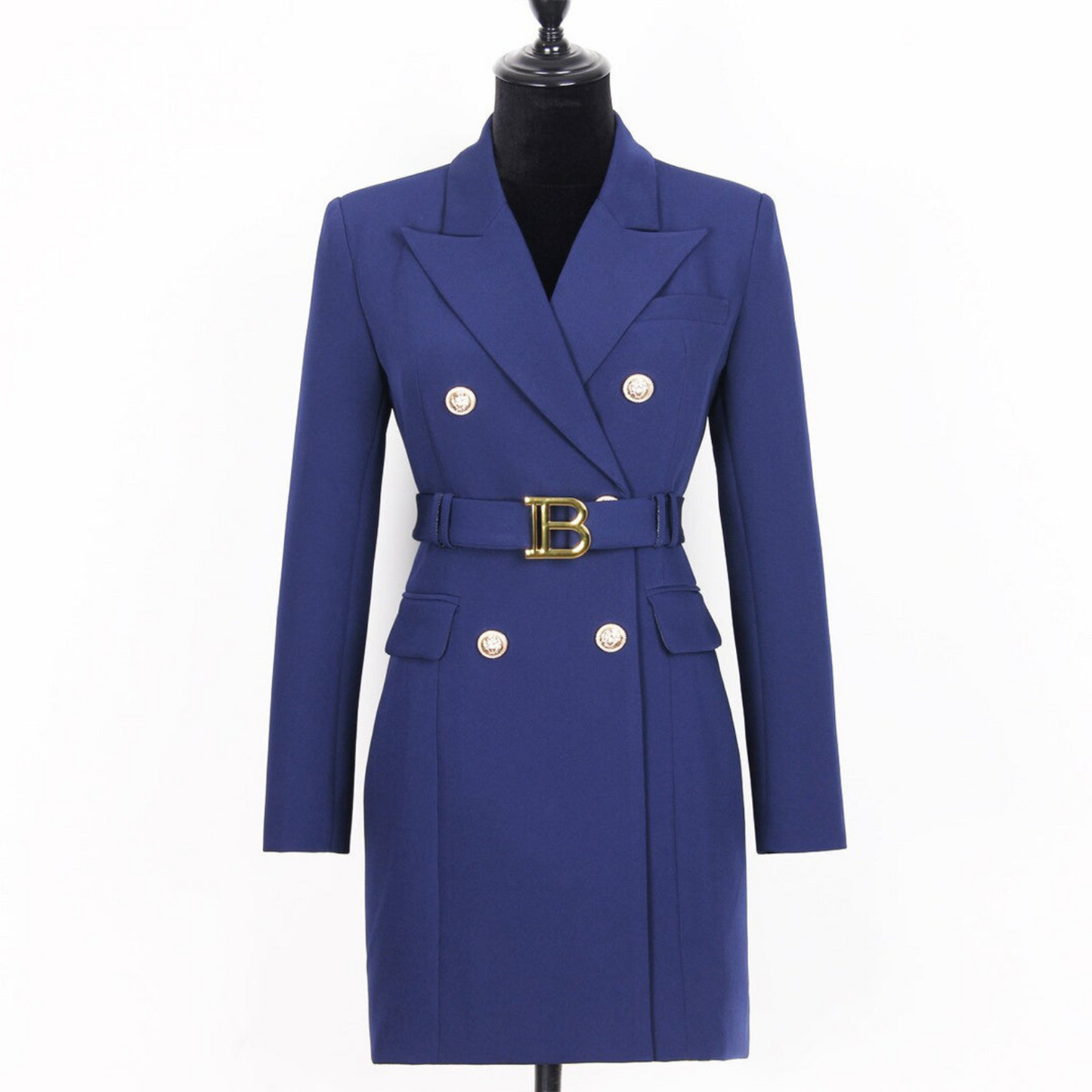 Luxe Élégance - Robe Blazer Sophistiquée et Contemporaine pour Femme