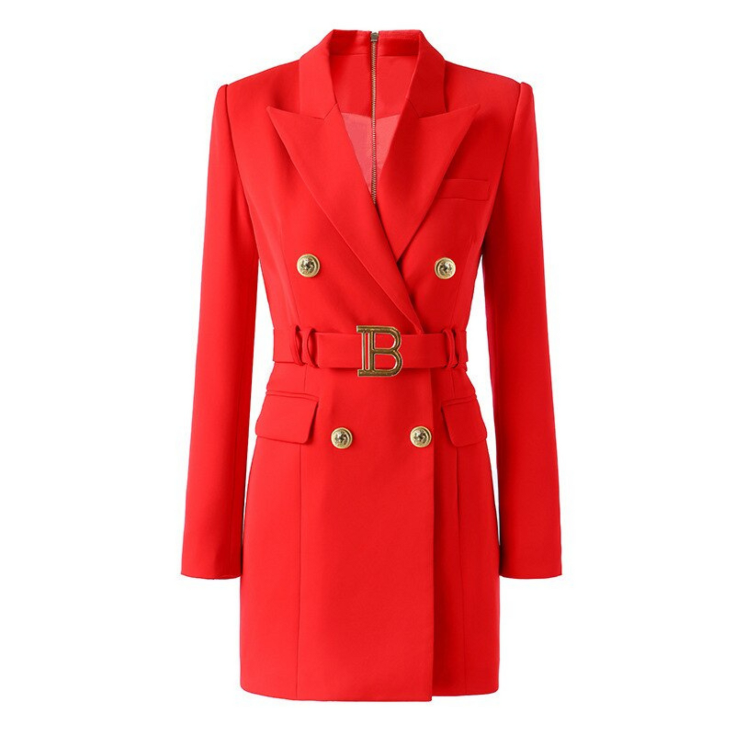 Luxe Élégance - Robe Blazer Sophistiquée et Contemporaine pour Femme