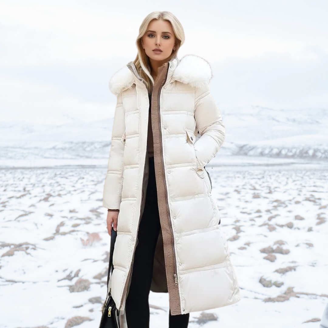 Manteau d'hiver Élégance Glacée Par Luminara