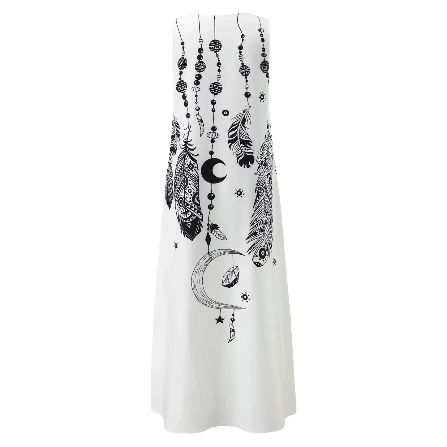 Luminea Robe Élégante Sans Manches pour Femmes