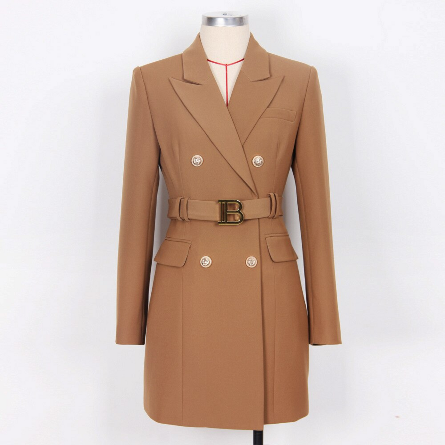 Luxe Élégance - Robe Blazer Sophistiquée et Contemporaine pour Femme