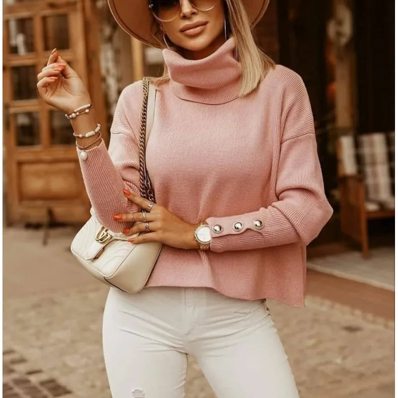 Elara - Pull en Laine Élégant pour Femme