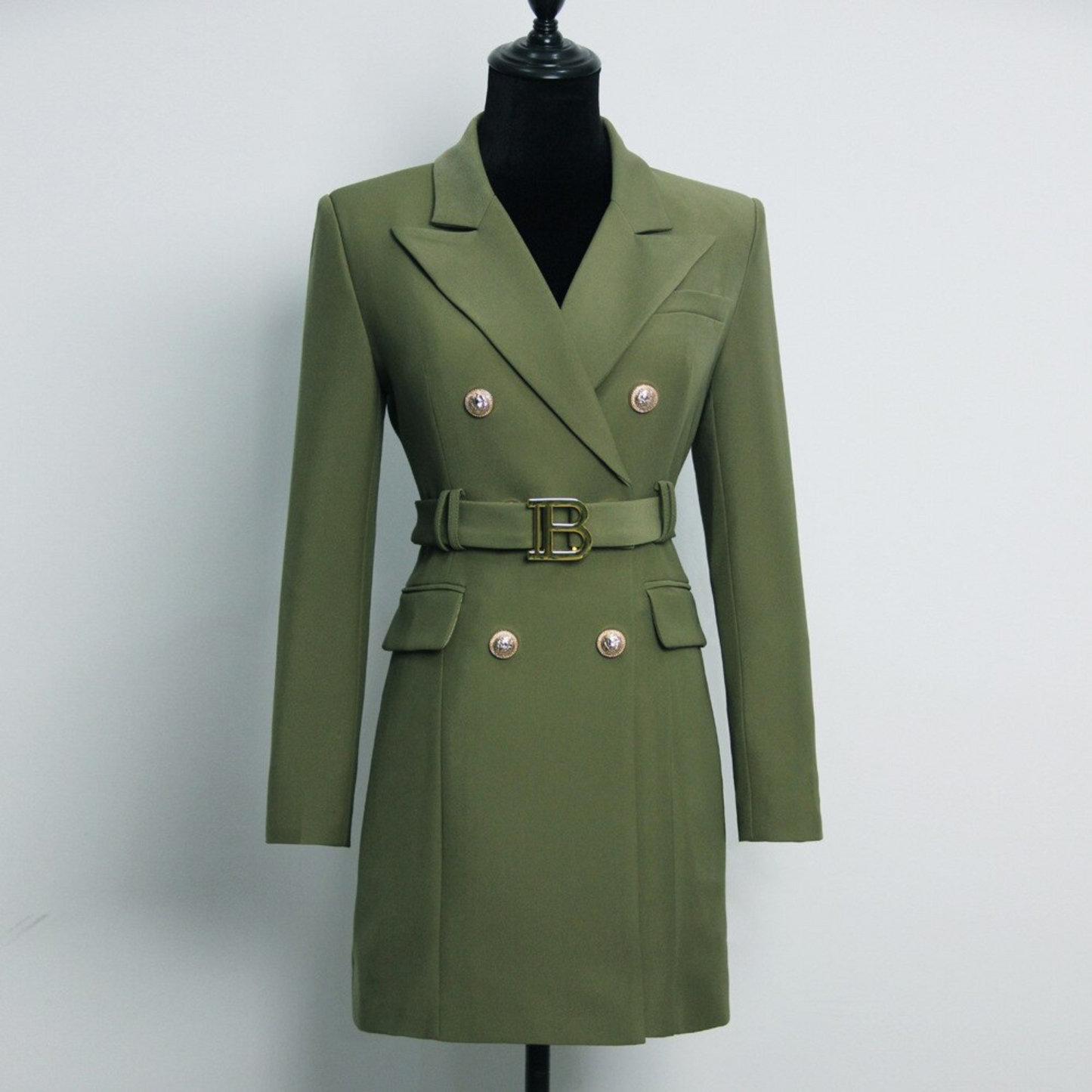 Luxe Élégance - Robe Blazer Sophistiquée et Contemporaine pour Femme