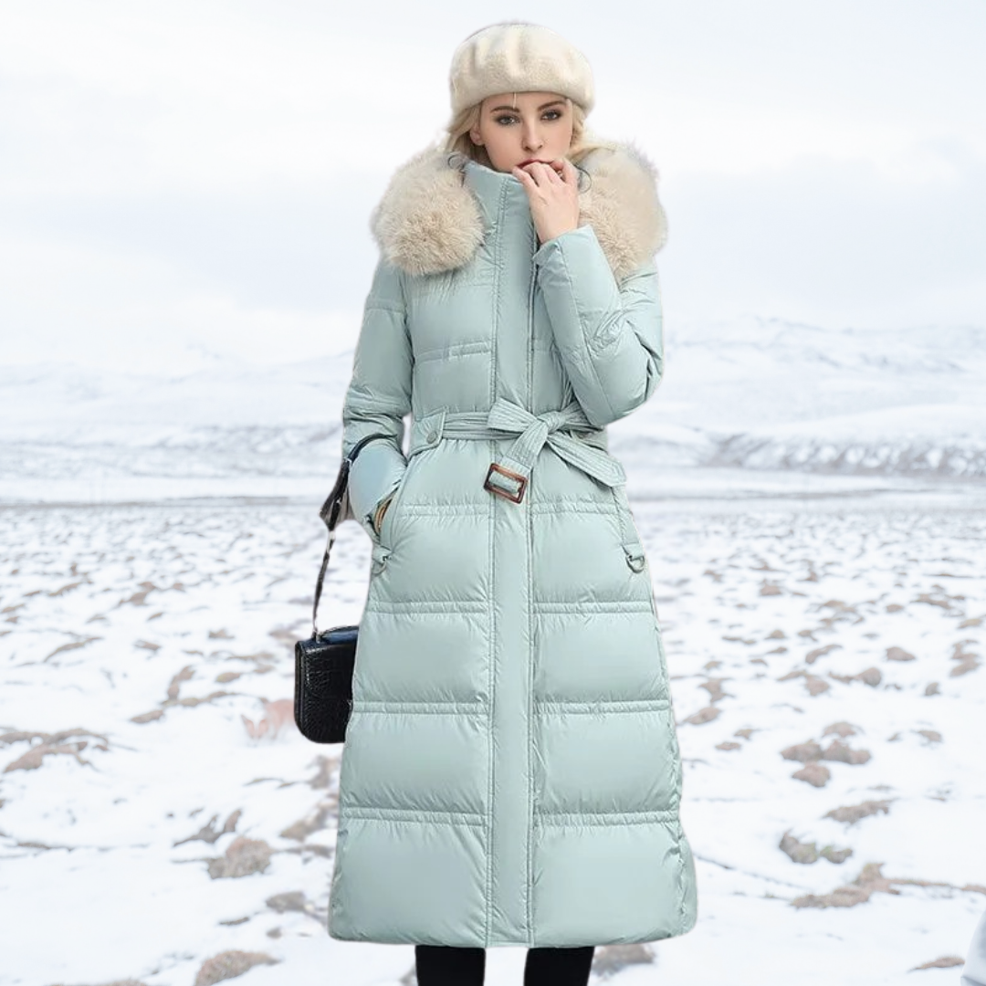 Manteau d'hiver Élégance Glacée Par Luminara