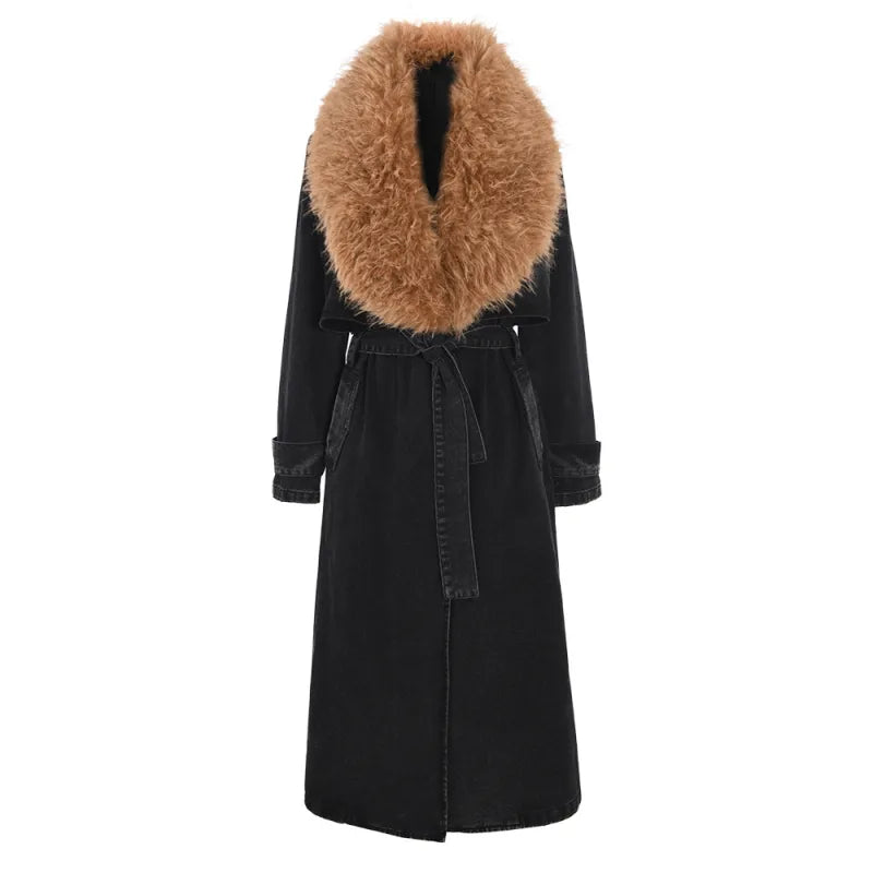 Mirella - Manteau en Jean Chic et Moderne pour Femme