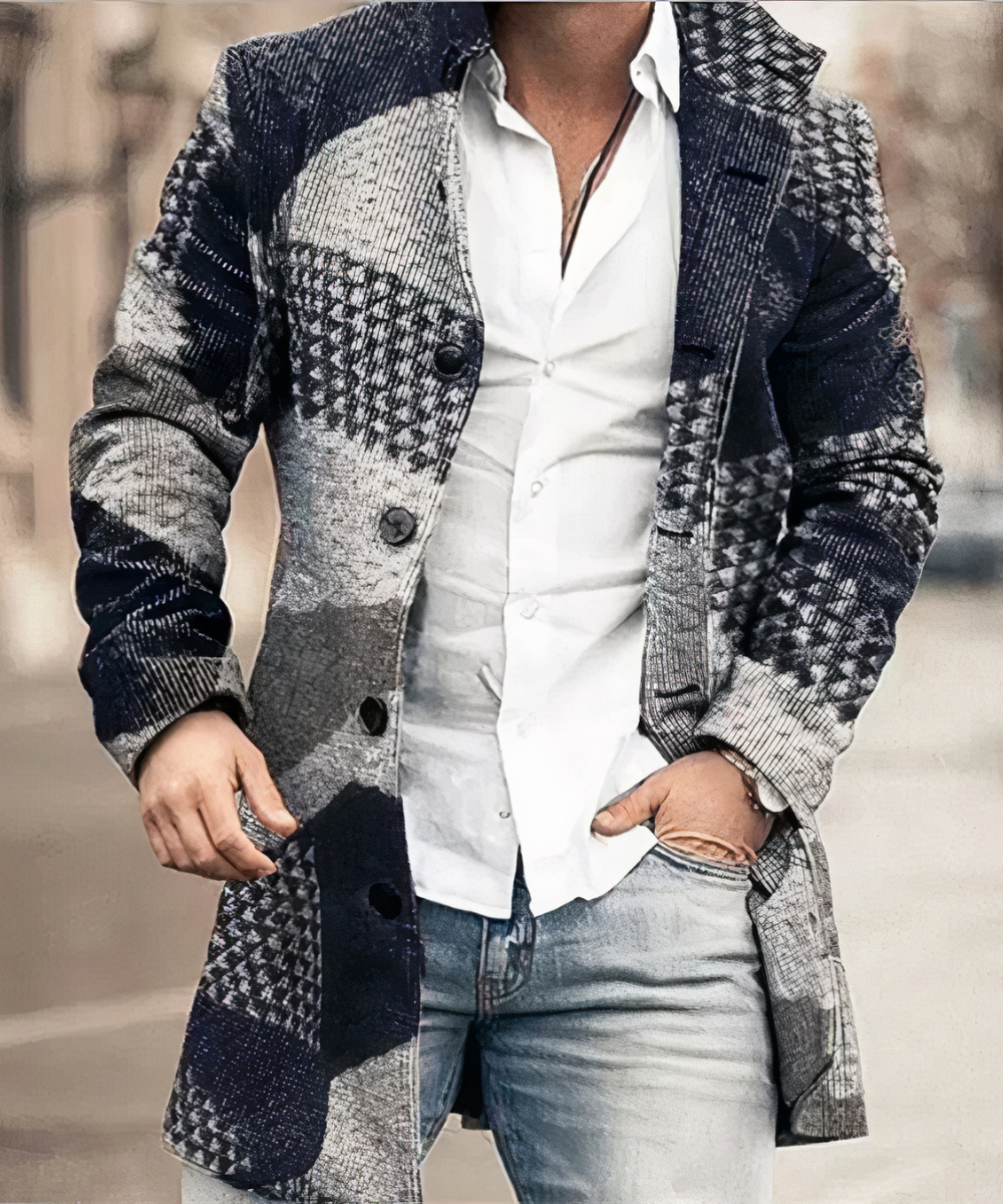 Maverick - Pardessus Chic et Raffiné pour Homme