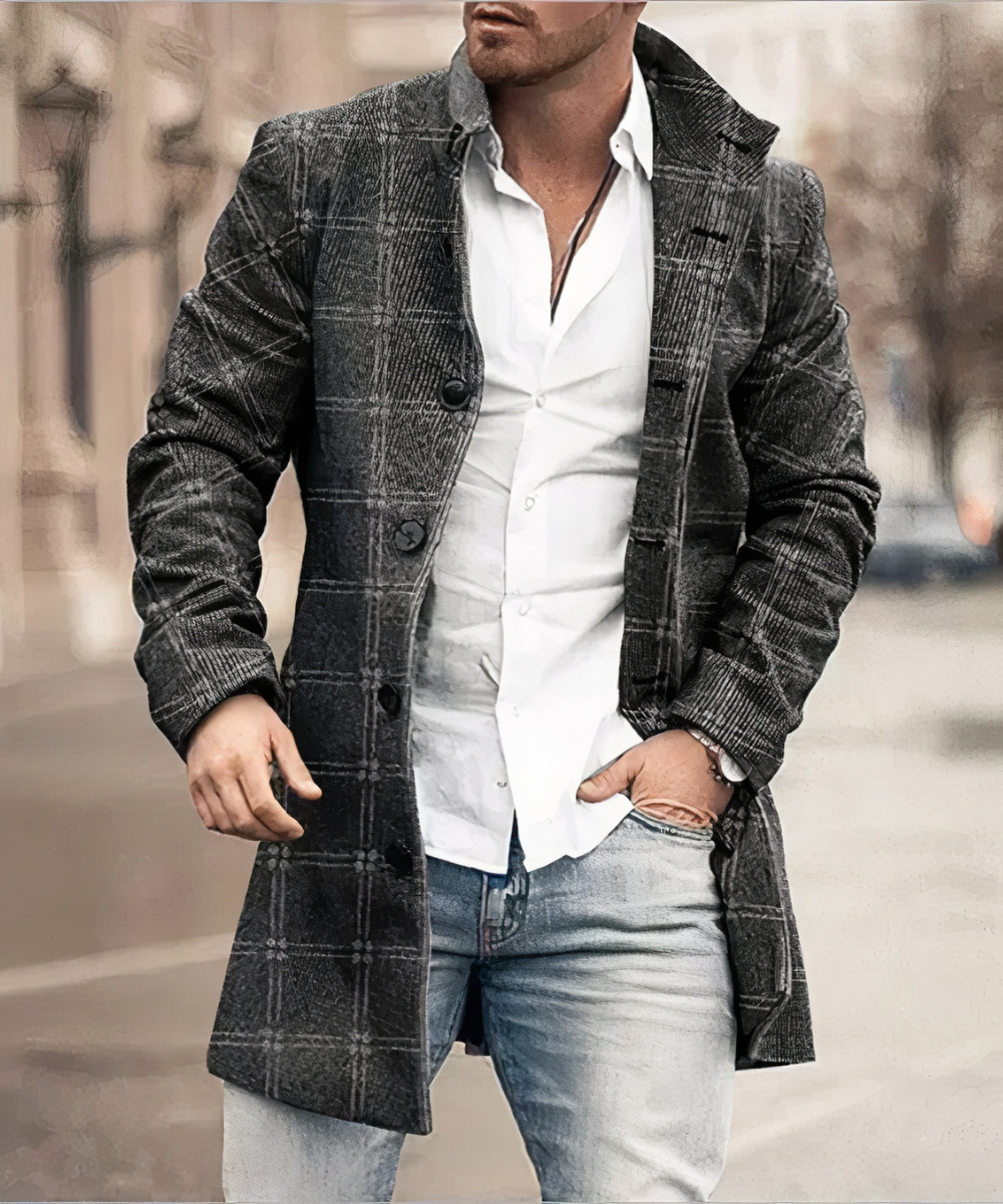 Maverick - Pardessus Chic et Raffiné pour Homme