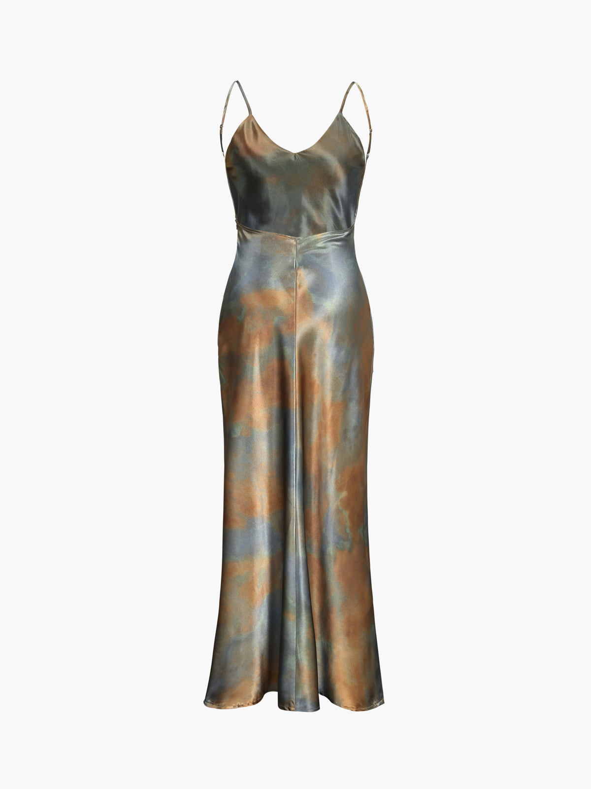 Evelyne - Robe Élégante en Satin