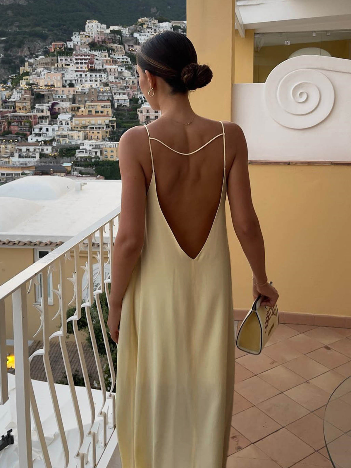Elyse - Robe Élégante à Bretelles Fines