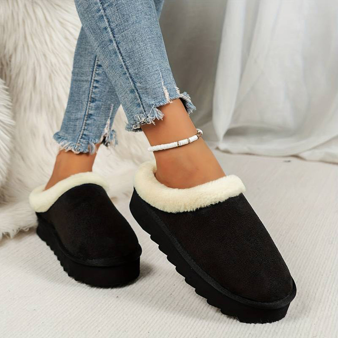 LuxeHiver - Chaussons Chauffants en Laine Écologique