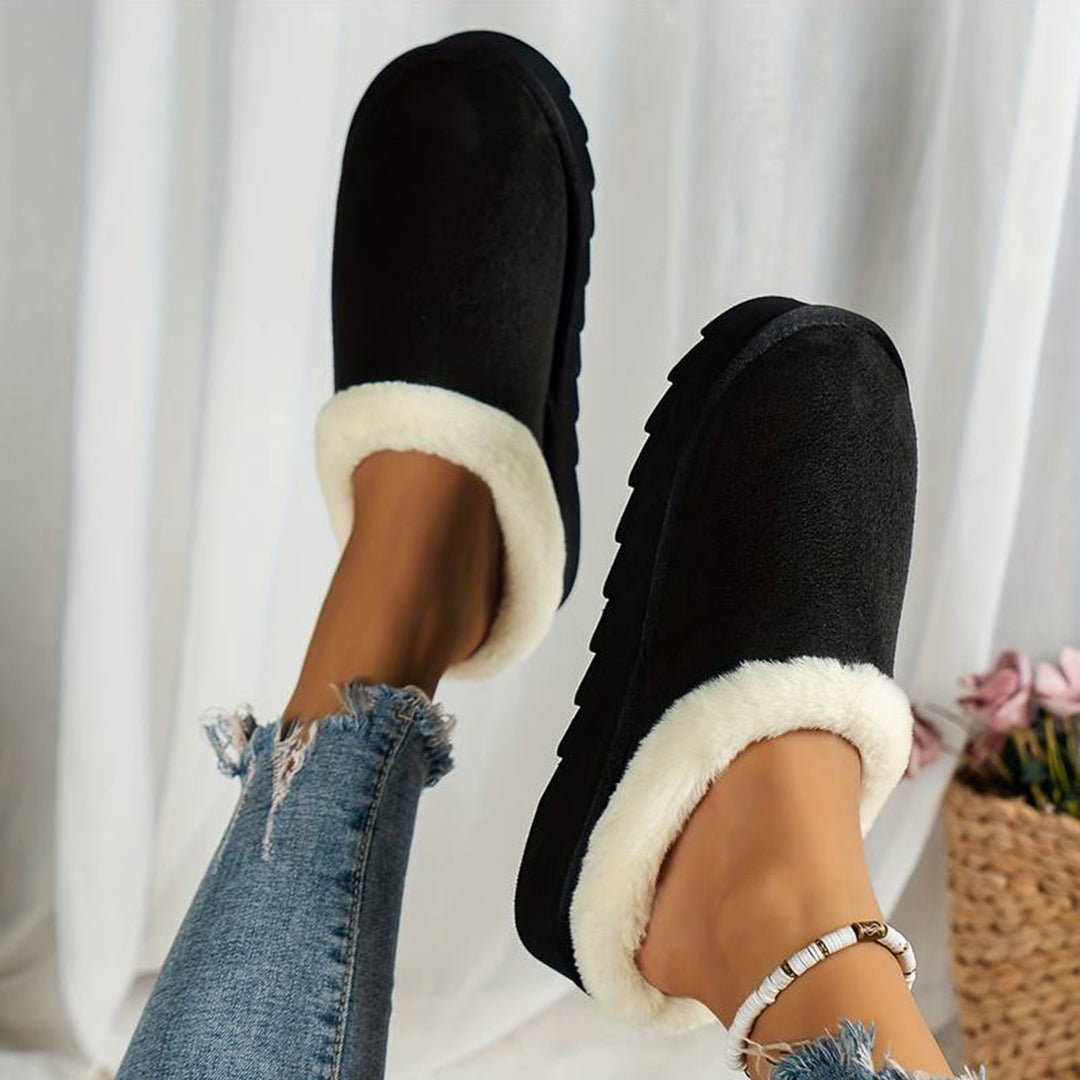 LuxeHiver - Chaussons Chauffants en Laine Écologique