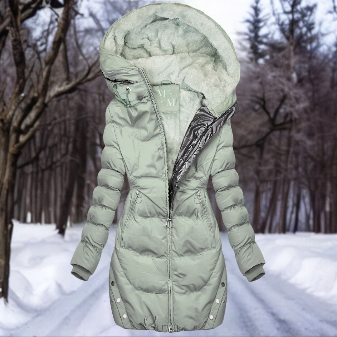 Manteau d'hiver élégant en laine pour femme par Liora