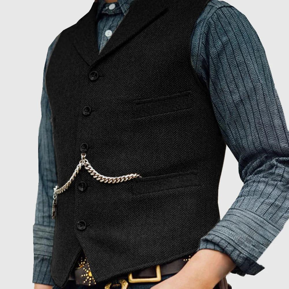 Giorgio - Gilet Héritage en Chevrons Classique