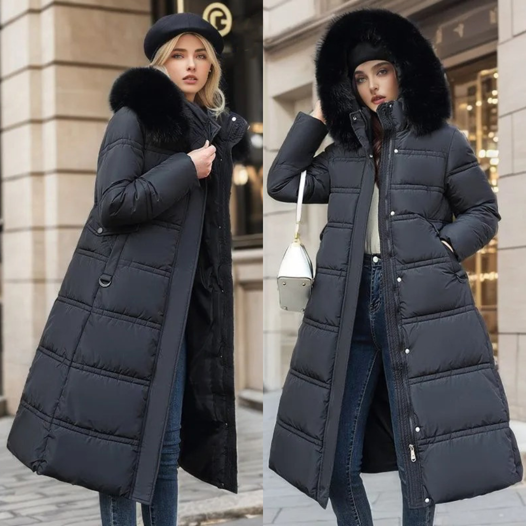Manteau d'hiver Élégance Glacée Par Luminara