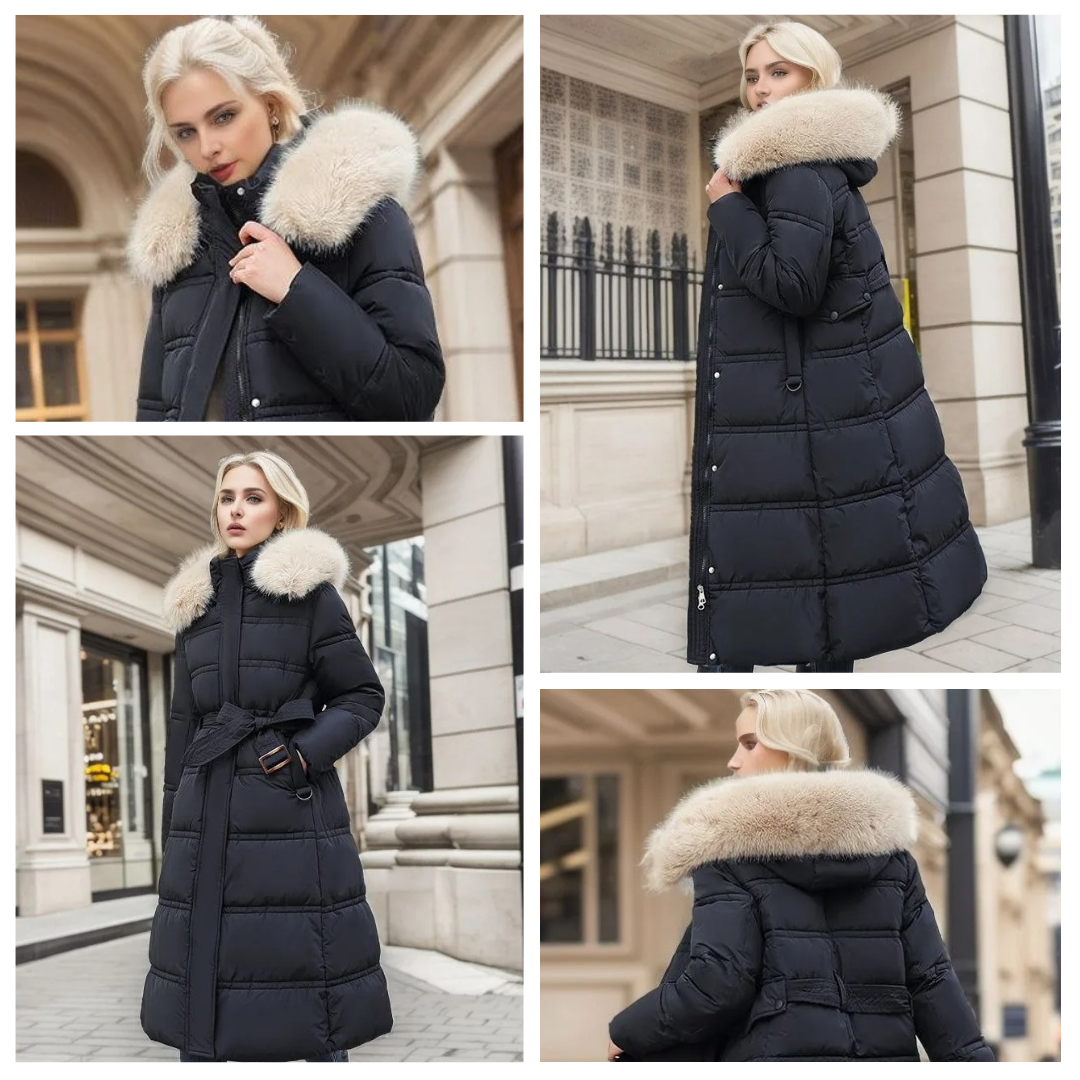 Manteau d'hiver Élégance Glacée Par Luminara