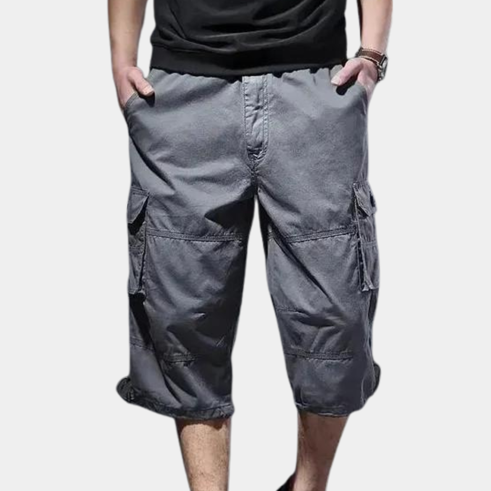 Pantalon de détente trois-quarts élégant pour homme par Le Confort Royal