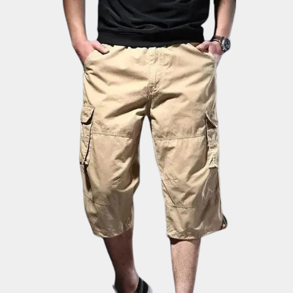 Pantalon de détente trois-quarts élégant pour homme par Le Confort Royal