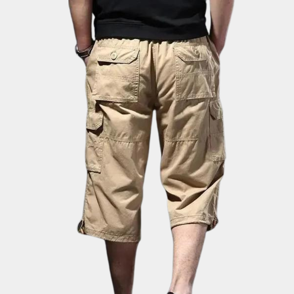 Pantalon de détente trois-quarts élégant pour homme par Le Confort Royal