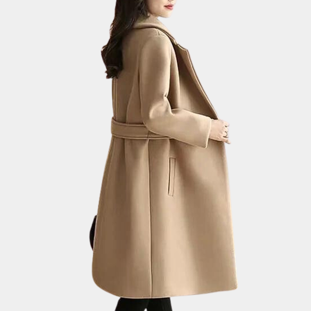 Manteau d'hiver Élégance Suprême pour Femme - Isolant Luxe et Confort Inégalé
