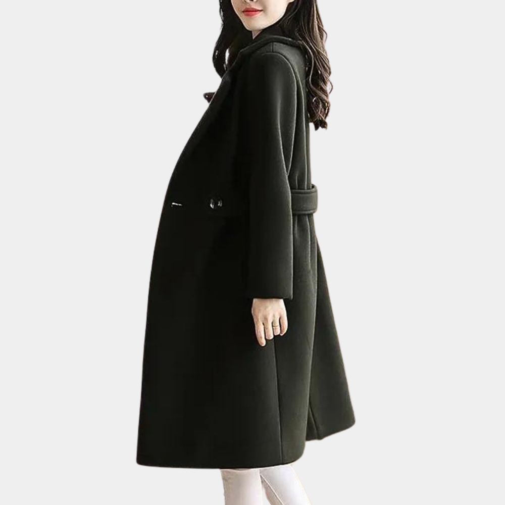Manteau d'hiver Élégance Suprême pour Femme - Isolant Luxe et Confort Inégalé