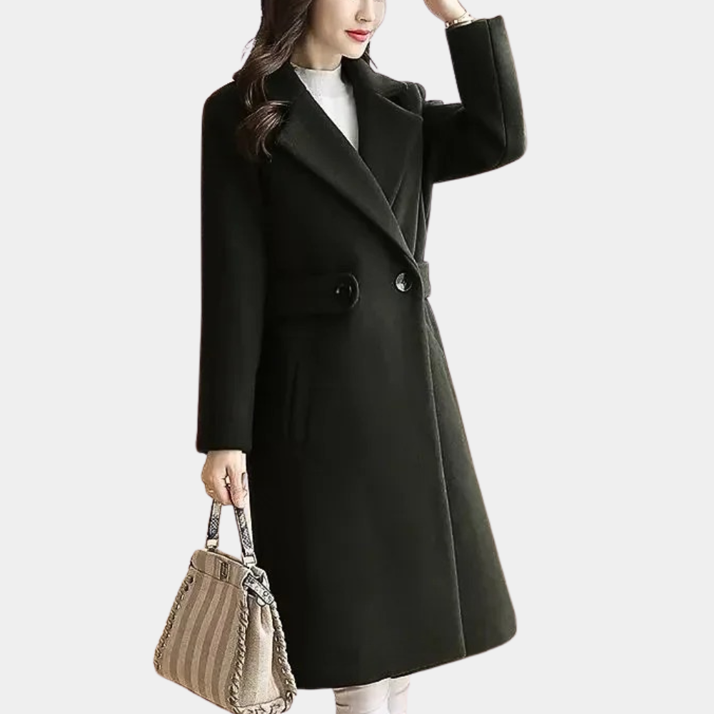 Manteau d'hiver Élégance Suprême pour Femme - Isolant Luxe et Confort Inégalé