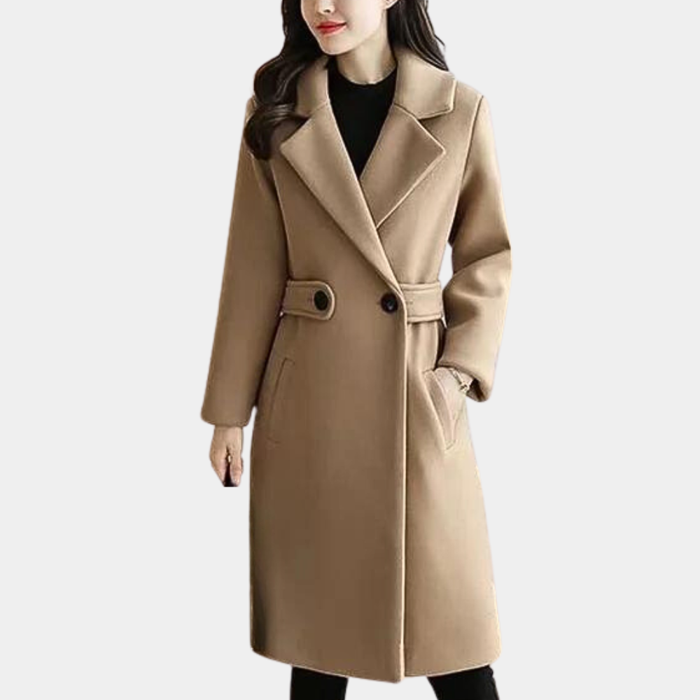 Manteau d'hiver Élégance Suprême pour Femme - Isolant Luxe et Confort Inégalé