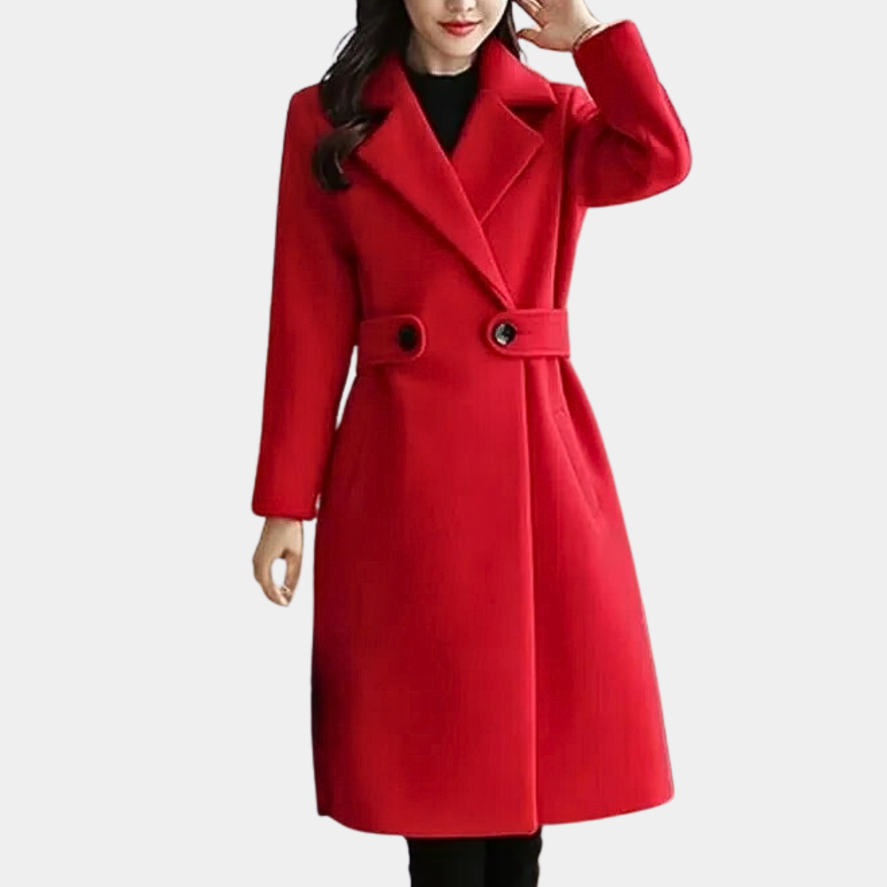 Manteau d'hiver Élégance Suprême pour Femme - Isolant Luxe et Confort Inégalé