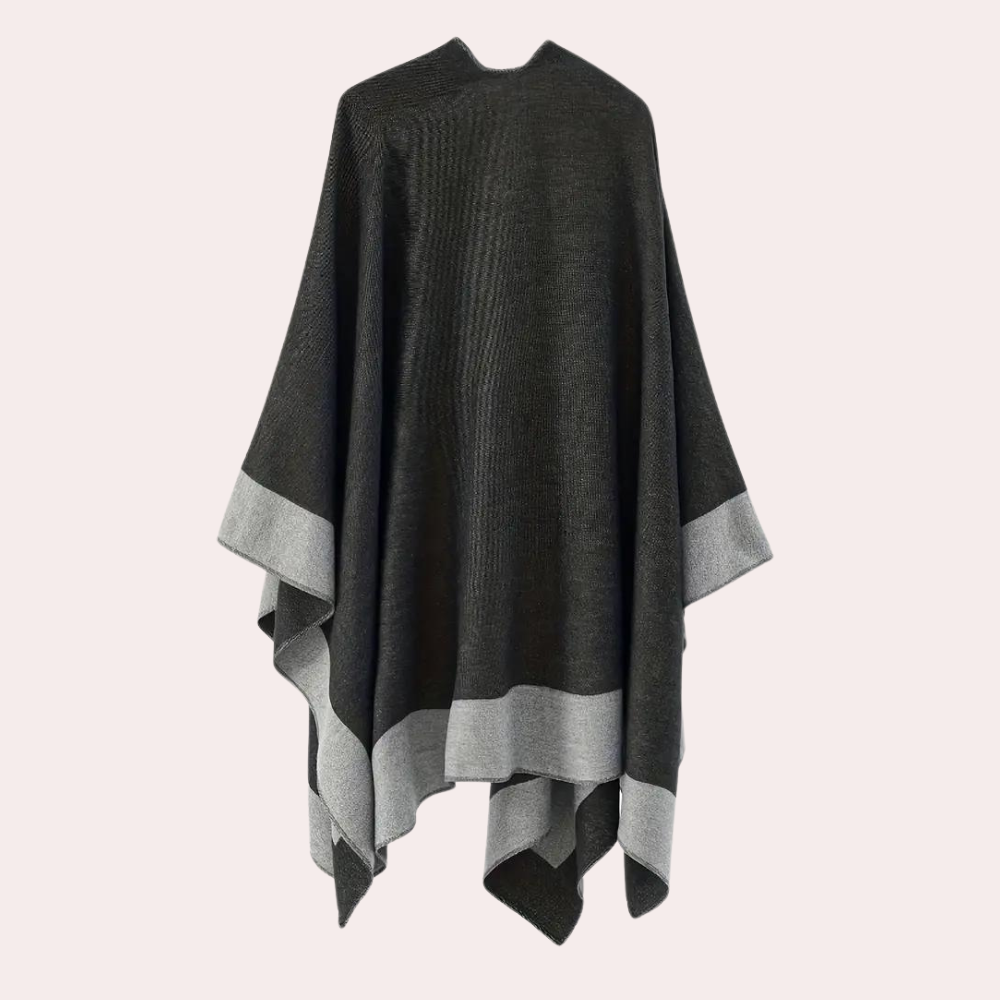 Mirella - Poncho en cachemire haut de gamme pour femme