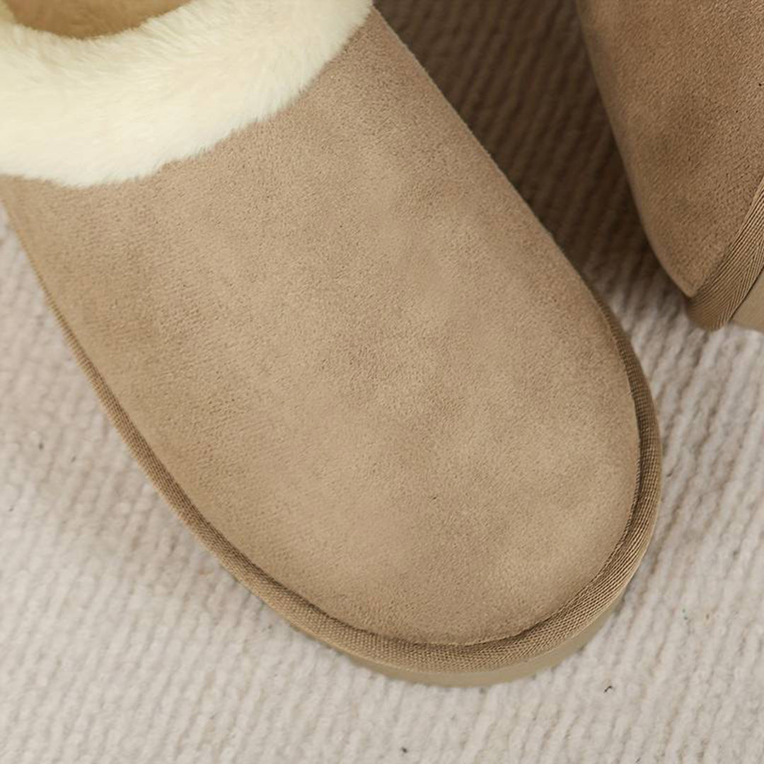 LuxeHiver - Chaussons Chauffants en Laine Écologique