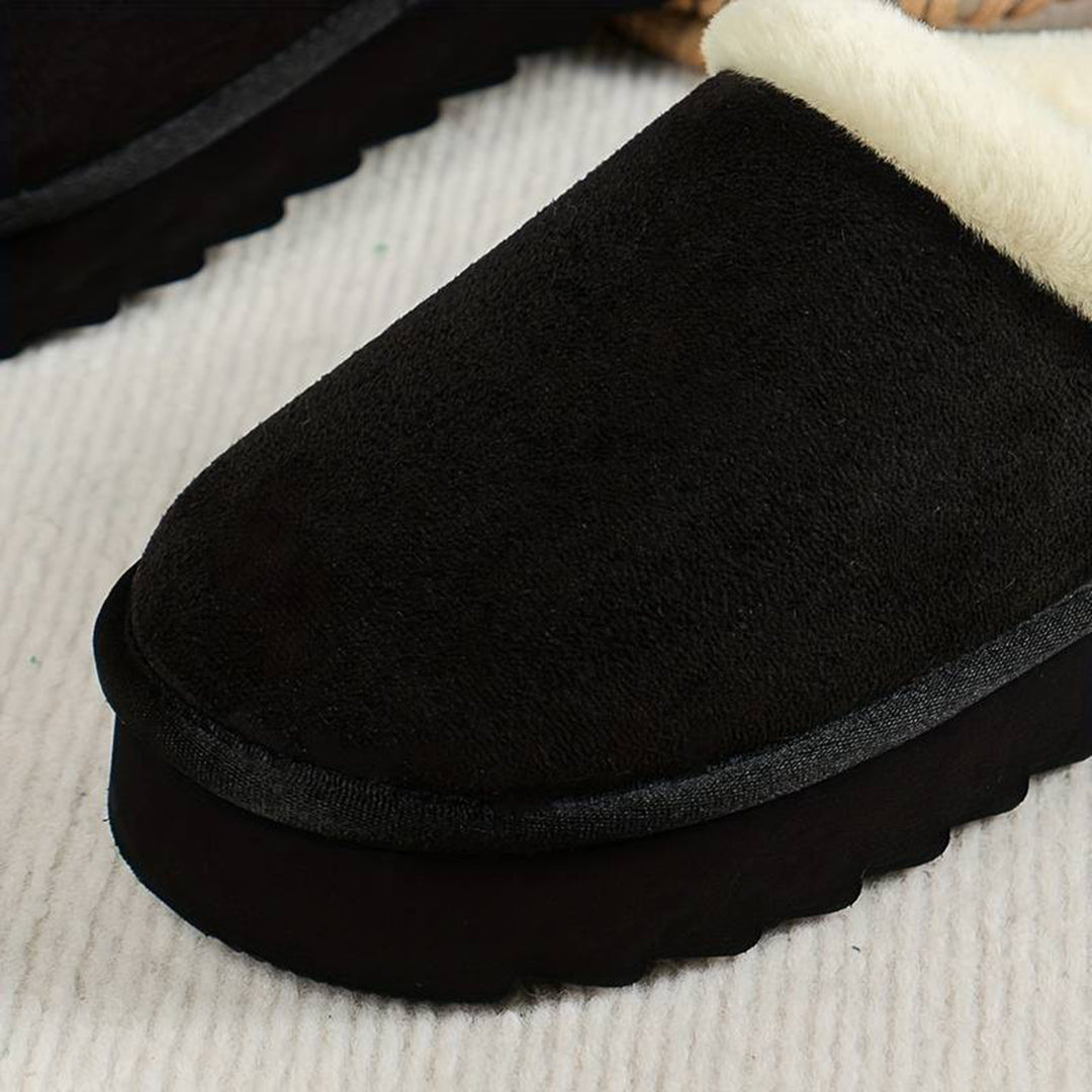 LuxeHiver - Chaussons Chauffants en Laine Écologique
