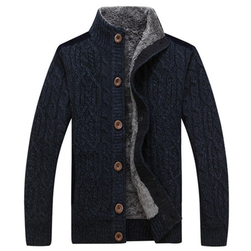 Cardigan Luxe Homme Doublure Peluche par Édgar
