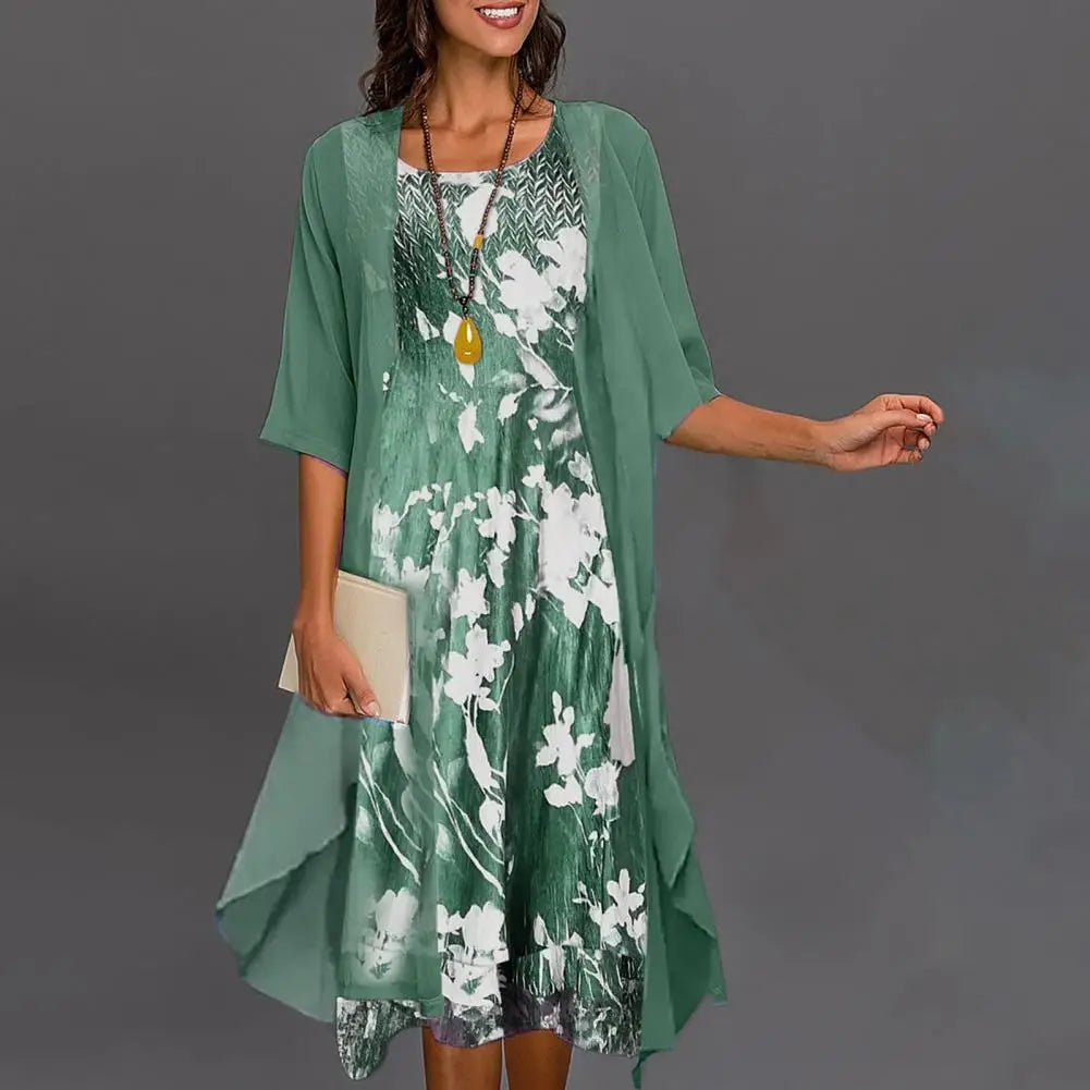Lumière d'Été - Robe Élégante en Lin pour Femmes