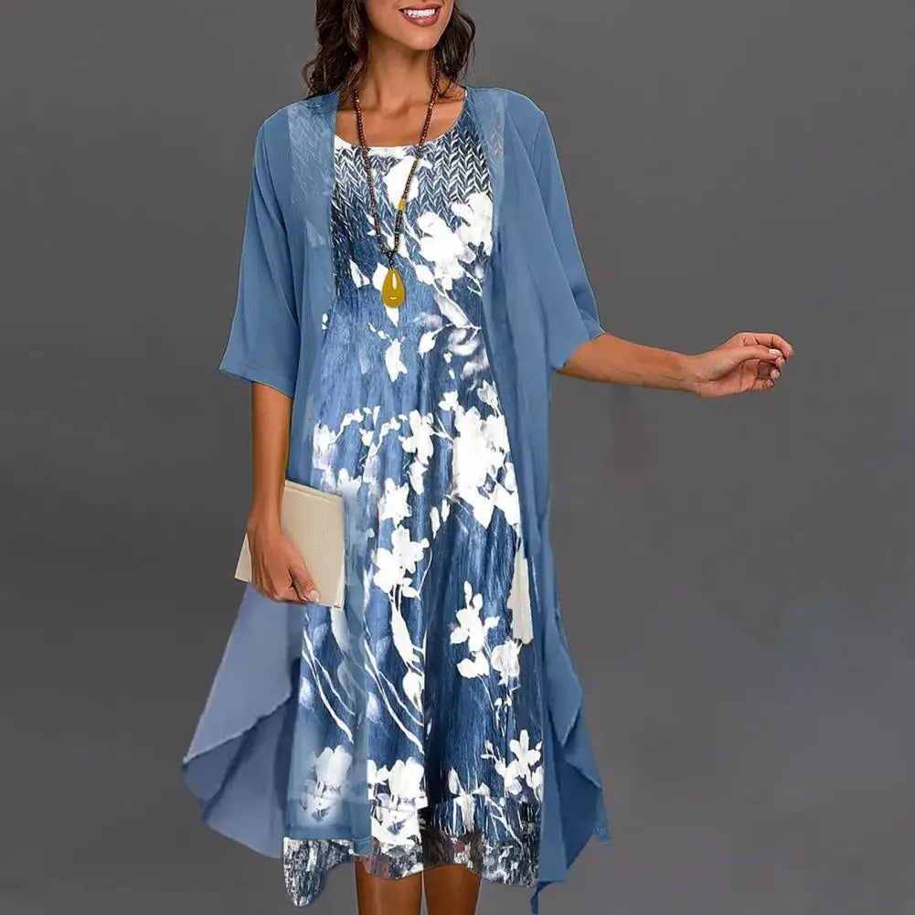 Lumière d'Été - Robe Élégante en Lin pour Femmes
